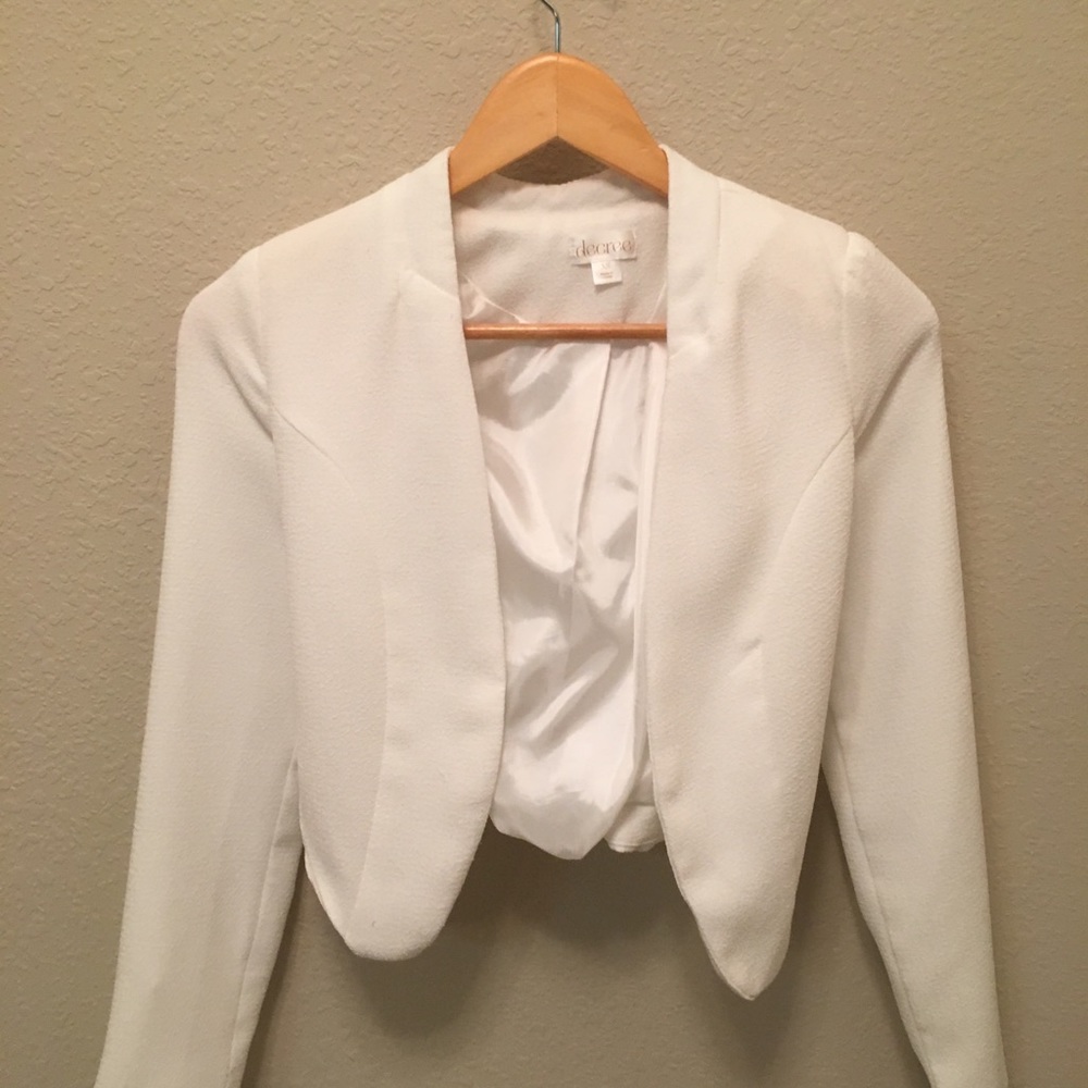 White Small Blazer